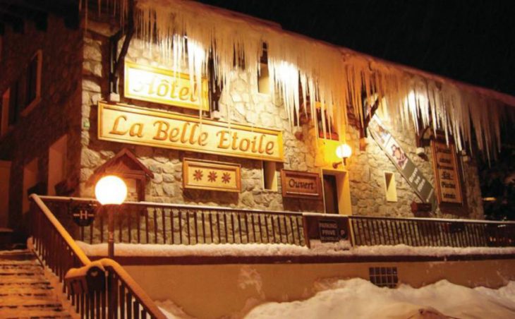 Hotel La Belle Etoile, Les Deux Alpes, External Night